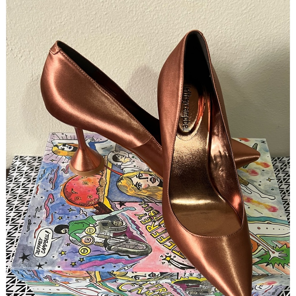Jeffrey Campbell Satin Pumps